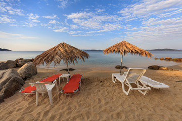 Wall Mural - sunrise on the beach