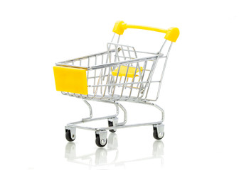 Shopping cart - Stock Image