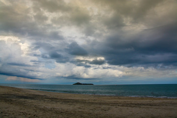 Wall Mural - View of an island off the Pacific cost of central Panama