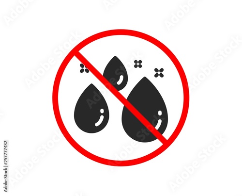 Use No Water Symbol