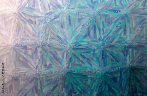 Abstract illustration of blue and brown Large Color Variation Oil Paint backg...