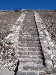 Wall Mural - Teotihuacan pyramid, Mexico City