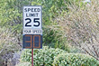 Motorists ignore residential speed limits in Sedona, Arizona.