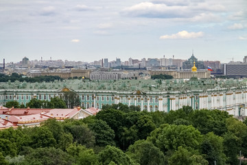 Wall Mural - St. Petersburg from a height