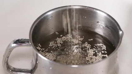 Sticker - quinoa in water