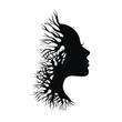 © Abundzu - Profile of a girl with branches