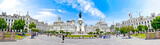 Fototapeta Krajobraz - Panorama of the Plaza San Martin - Lima in Peru