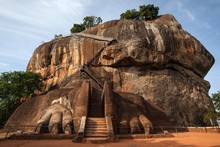 Lion Staircase, Lion Rock Or Sigiriya, Rock Fortress, Central Province, Sri Lanka, Asia