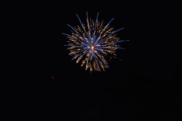 fireworks in the sky