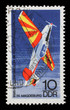Stamp issued in Germany - Democratic Republic (DDR) shows Sports airplane 