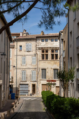 Wall Mural - Street scene in Avignon, France