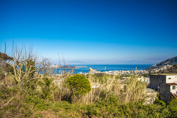 Panoramic view of Ischia Island