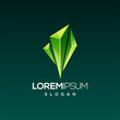 emerald gem logo design