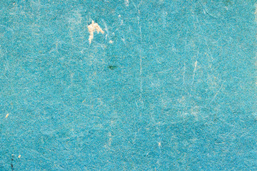 Canvas Print - Texture of old cardboard blue color with scuffs. Empty and shabby background. Blue backdrop.	