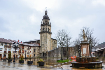 Wall Mural - Ochandiano (Otxandio), Basque Country, Spain