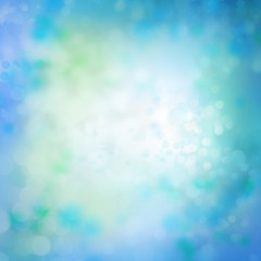 Abstract blue green background
