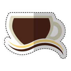 Poster - coffee cup drink isolated icon