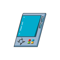 Sticker - video game portable icon