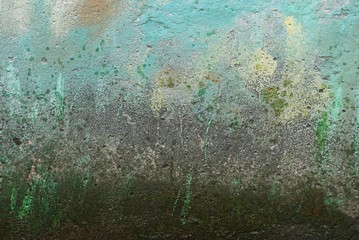 Wall Mural - dirty colored stone background from an old concrete wall