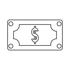 Wall Mural - banknote money dollar