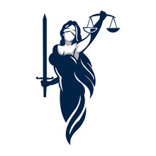 Lady Law Vector For Firm Logo