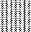 Knitting vector pattern. Vector texture seamless pattern. White knit texture seamless pattern. Vector seamless background.
