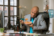 © Scott Griessel - Man Working Through Lunch