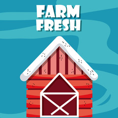 Poster - Farm fresh cartoons