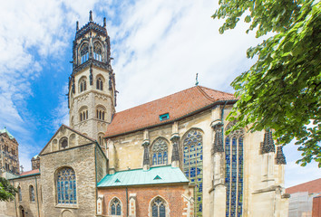 Poster - St. Ludgeri Kirche (Ludgerikirche) Münster Westfalen