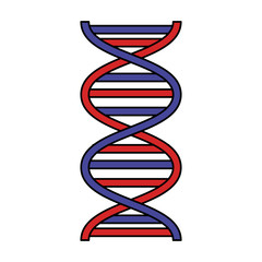 Poster - dna molecule science icon