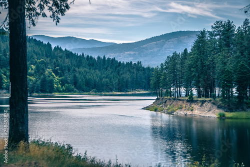 Cuadros en Lienzo columbia river washington state nature