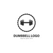 © Robani - Fitness logo template design. Fitness logo with modern frame vector design