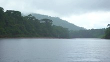 A Rainy Day In The Peruvian Rainforest