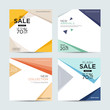 © Novendi - Modern promotion square web banner for social media mobile apps. Elegant sale and discount promo backgrounds fo digital marketing