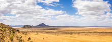 Savannah Plains Landscape In Kenya