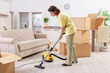 © Elnur - Middle-aged woman cleaning new apartment