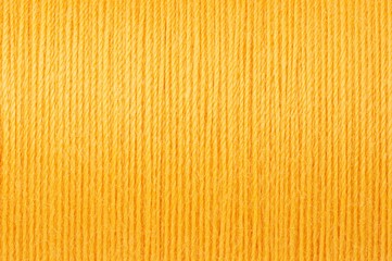 Wall Mural - Macro picture of yellow thread texture background
