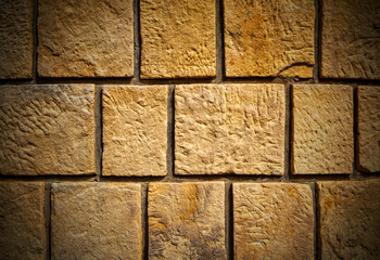 Colorful stone wall background