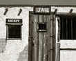 Jail and Sheriff's Office in an Old West Town
