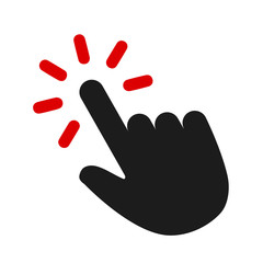 Wall Mural - hand making selection icon sign – for stock vector