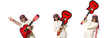 © Elnur - Arab man with guitar on white