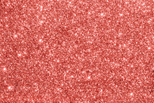 Pink Coral Shimmering Glitter For Texture Or Background