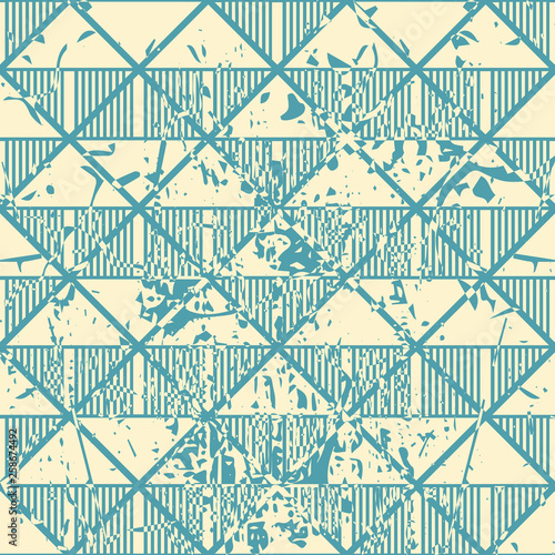 wektorowy-nowozytny-geometryczny-plytka-wzor-z-grunge-skutkiem-streszczenie-art-deco-retro-starodawny-tlo