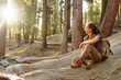 © Maygutyak - Hiker in Sequoia national park in California, USA