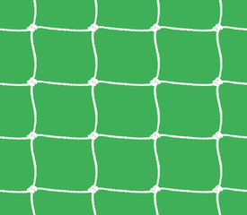 Seamless pattern of soccer goal net or tennis net