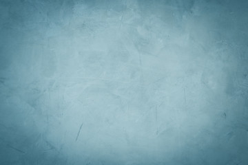 Wall Mural - dark blue cement wall and vintage backdrop background