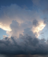 Wall Mural - Cumulus Clouds