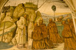 Fresco in Abbey of Monte Oliveto Maggiore, Siena, Tuscany - Italy