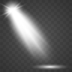 Wall Mural - light sources, concert lighting, stage spotlights. floodlight beam, illuminated spotlights for web d