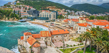 Old Town In Budva Montenegro